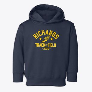 Richards Career Academy Track and Field Toddler Hoodie