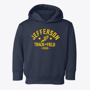 Jefferson Elementary School Track and Field Toddler Hoodie
