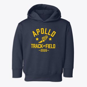 Apollo Elementary School Track and Field Toddler Hoodie
