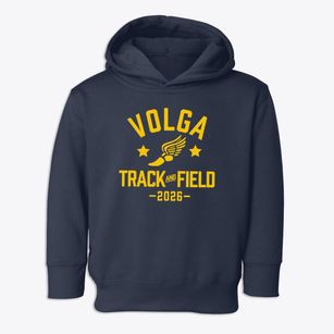 Volga Middle School Track and Field Toddler Hoodie