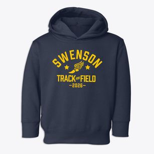 Swenson Early Childhood Center Track and Field Toddler Hoodie