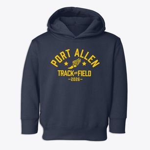Port Allen Elementary School Track and Field Toddler Hoodie