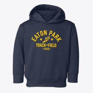 Eaton Park Elementary School Track and Field Toddler Hoodie