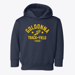 Goldonna Elementary School Track and Field Toddler Hoodie