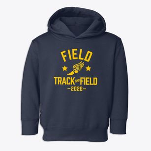 Field Elementary School Track and Field Toddler Hoodie