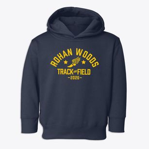 Rohan Woods School Track and Field Toddler Hoodie