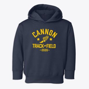 Cannon Middle School Track and Field Toddler Hoodie