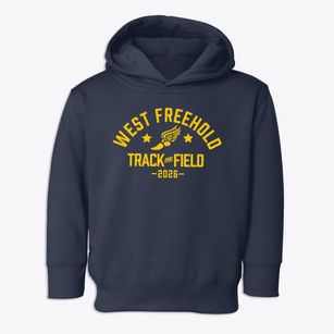 West Freehold Elementary School Track and Field Toddler Hoodie
