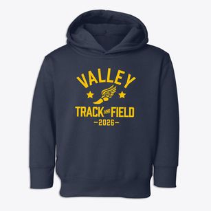 Valley Christian Academy Track and Field Toddler Hoodie