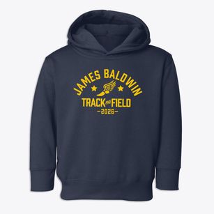 James Baldwin School Track and Field Toddler Hoodie
