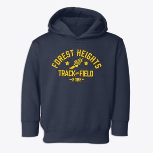 Forest Heights Elementary School Track and Field Toddler Hoodie