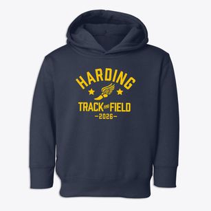 Harding University High School Track and Field Toddler Hoodie