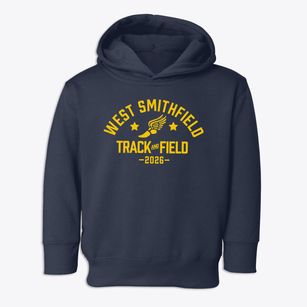 West Smithfield Elementary School Track and Field Toddler Hoodie