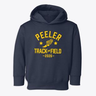 Peeler Open School For Performing Arts Track and Field Toddler Hoodie