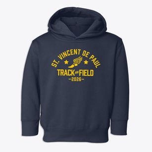 St Vincent De Paul Parish School Track and Field Toddler Hoodie