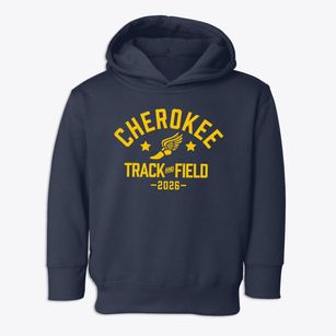 Cherokee Elementary School Track and Field Toddler Hoodie