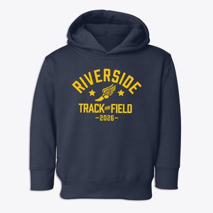 Riverside Elementary School Track and Field Toddler Hoodie