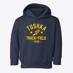 Tushka School Track and Field Toddler Hoodie