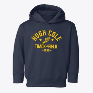 Hugh Cole Elementary School Track and Field Toddler Hoodie