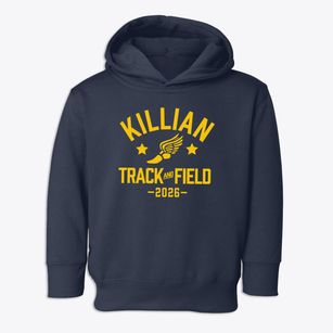 Killian Elementary School Track and Field Toddler Hoodie