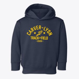 Carver-lyon Elementary School Track and Field Toddler Hoodie