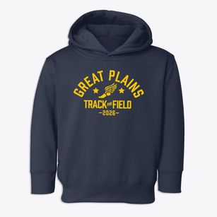Great Plains Lutheran High School Track and Field Toddler Hoodie