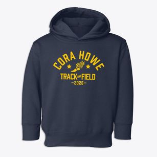 Cora Howe Elementary School Track and Field Toddler Hoodie