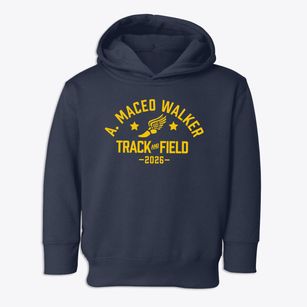 A. Maceo Walker Middle School Track and Field Toddler Hoodie