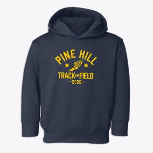 Pine Hill Christian School Track and Field Toddler Hoodie
