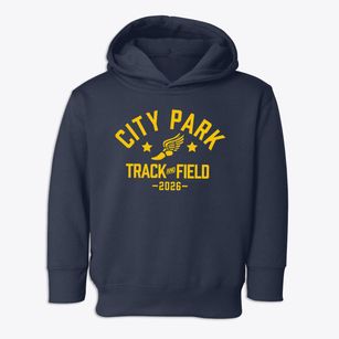 City Park Elementary School Track and Field Toddler Hoodie