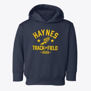 Haynes Elementary School Track and Field Toddler Hoodie