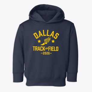 Dallas Christian School Track and Field Toddler Hoodie