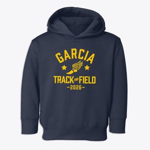 Garcia Elementary School Track and Field Toddler Hoodie