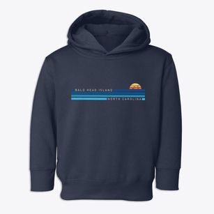 Bald Head Island North Carolina Water View Toddler Hoodie