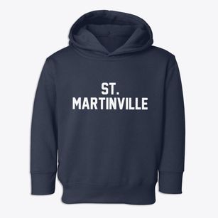 St. Martinville Louisiana Classic Block Toddler Hoodie