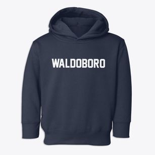 Waldoboro Maine Classic Block Toddler Hoodie