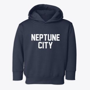 Neptune City New Jersey Classic Block Toddler Hoodie