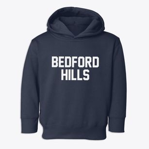 Bedford Hills New York Classic Block Toddler Hoodie