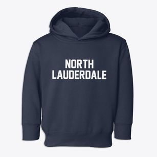 North Lauderdale Florida Classic Block Toddler Hoodie