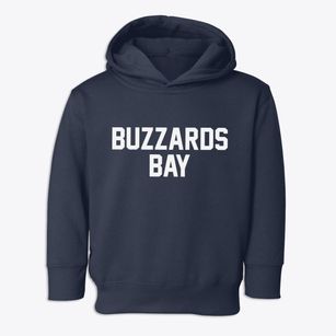 Buzzards Bay Massachusetts Classic Block Toddler Hoodie