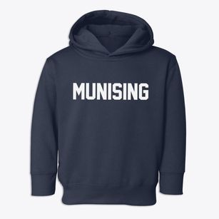 Munising Michigan Classic Block Toddler Hoodie