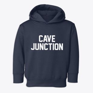 Cave Junction Oregon Classic Block Toddler Hoodie