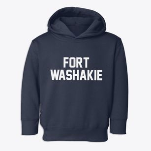 Fort Washakie Wyoming Classic Block Toddler Hoodie