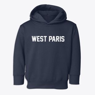West Paris Maine Classic Block Toddler Hoodie