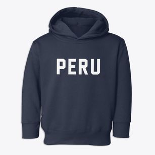 Peru Maine Classic Block Toddler Hoodie