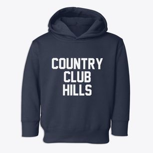 Country Club Hills Missouri Classic Block Toddler Hoodie