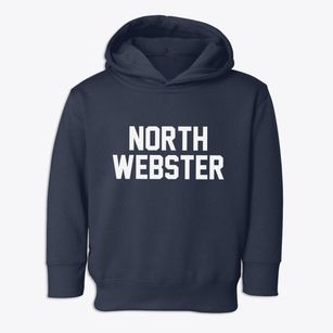 North Webster Indiana Classic Block Toddler Hoodie
