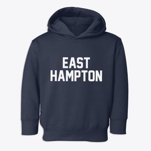 East Hampton New York Classic Block Toddler Hoodie