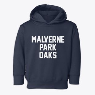 Malverne Park Oaks New York Classic Block Toddler Hoodie