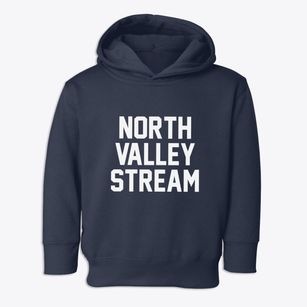 North Valley Stream New York Classic Block Toddler Hoodie